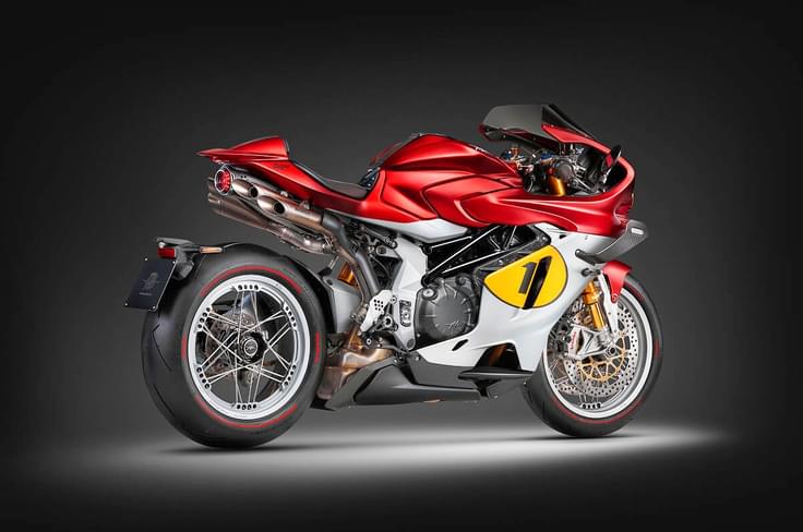It is based on the Superveloce 1000 but gets a number of personalised touches. MV Agusta Superveloce 1000 Ago rear right